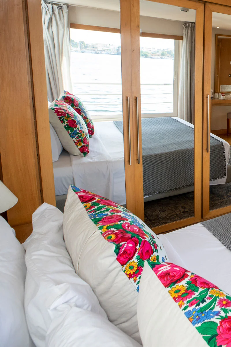 Cabin aboard the Salima Nile Cruise Nile cruise